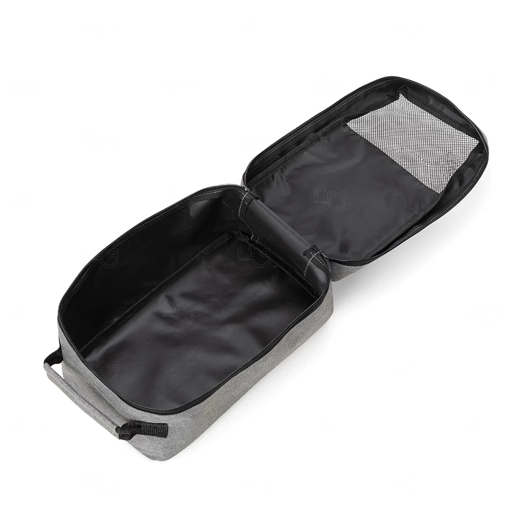 Porta Tênis Personalizado com Zíper, Bolso e Alça 