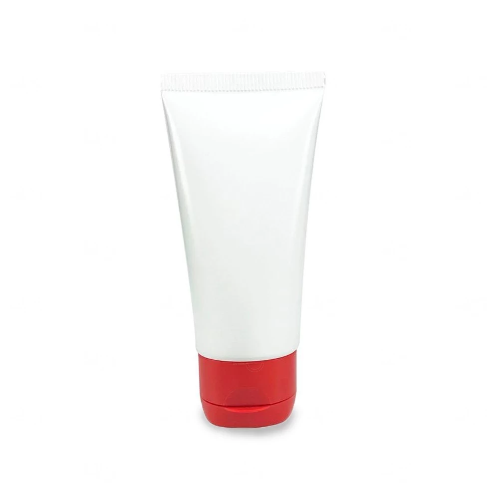 Bisnaga Personalizada Plástica Branco C/  Tampa Flip - 60ml 