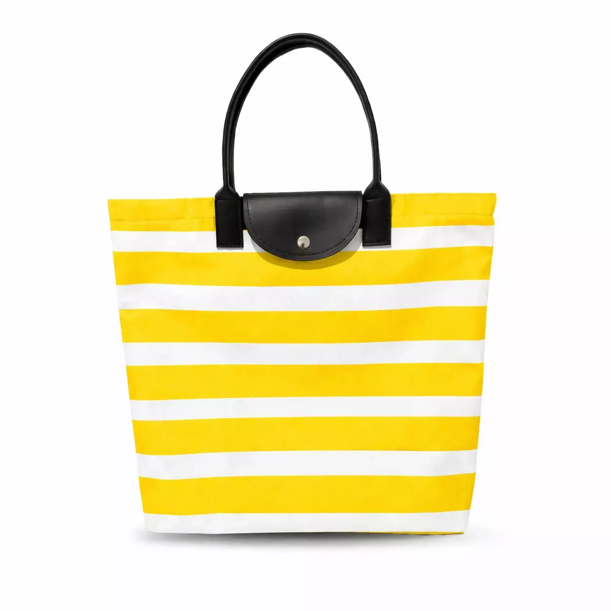 Sacola Listrada em Nylon Personalizada - 45 x 40 cm 