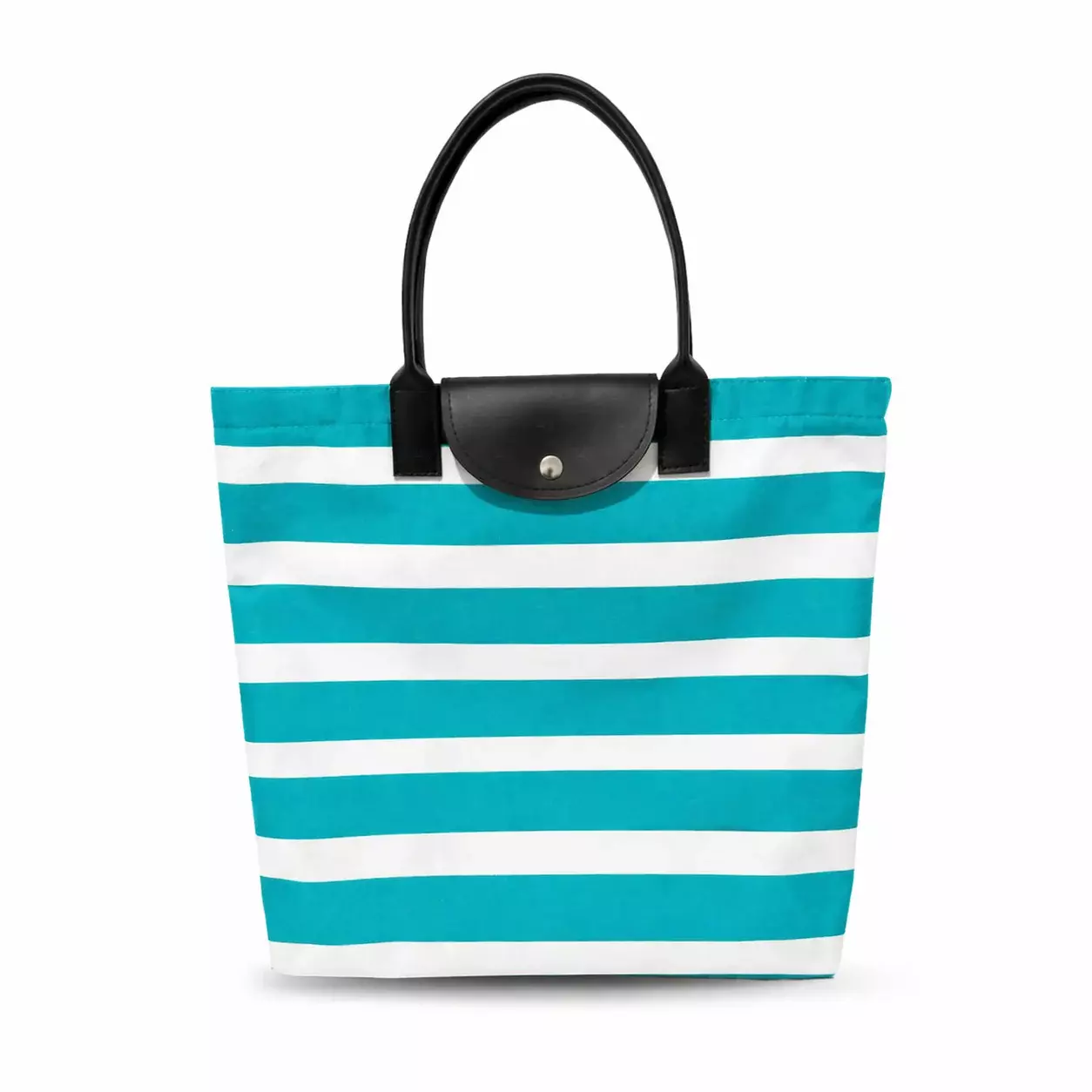 Sacola Listrada em Nylon Personalizada - 45 x 40 cm 