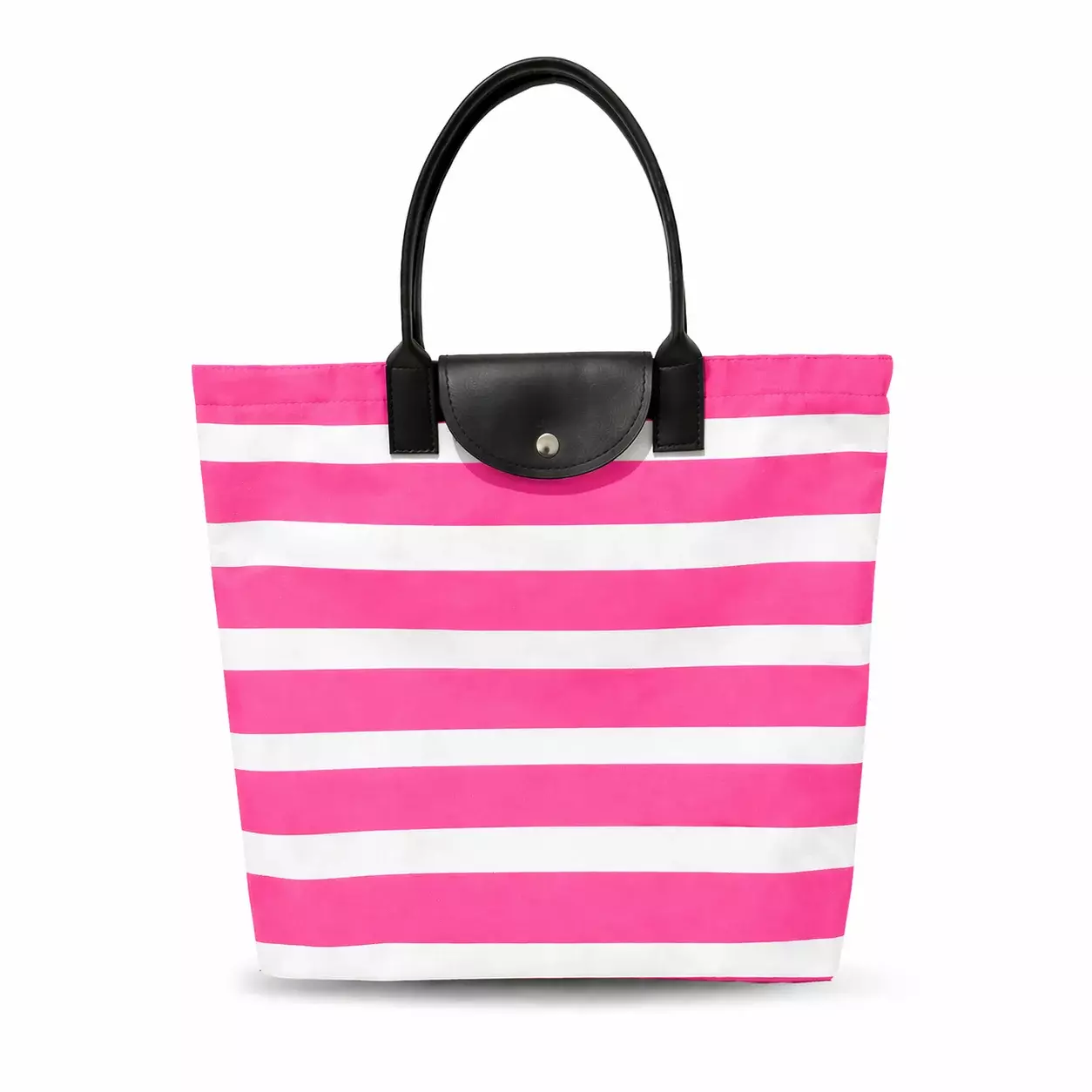 Sacola Listrada em Nylon Personalizada - 45 x 40 cm 