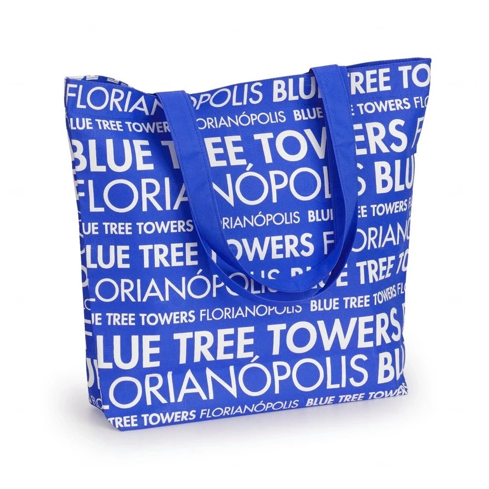 Sacola em Nylon Personalizada - 40 x 35cm 