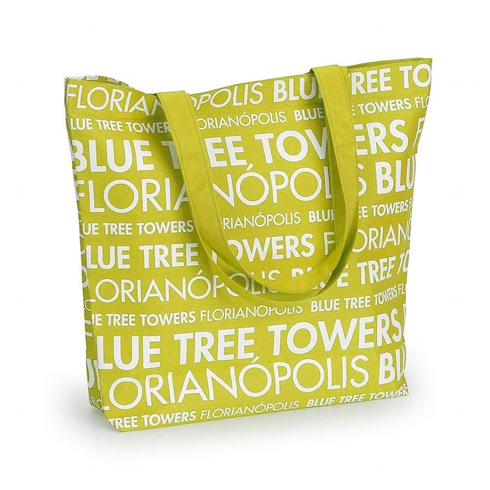 Sacola em Nylon Personalizada - 40 x 35cm 