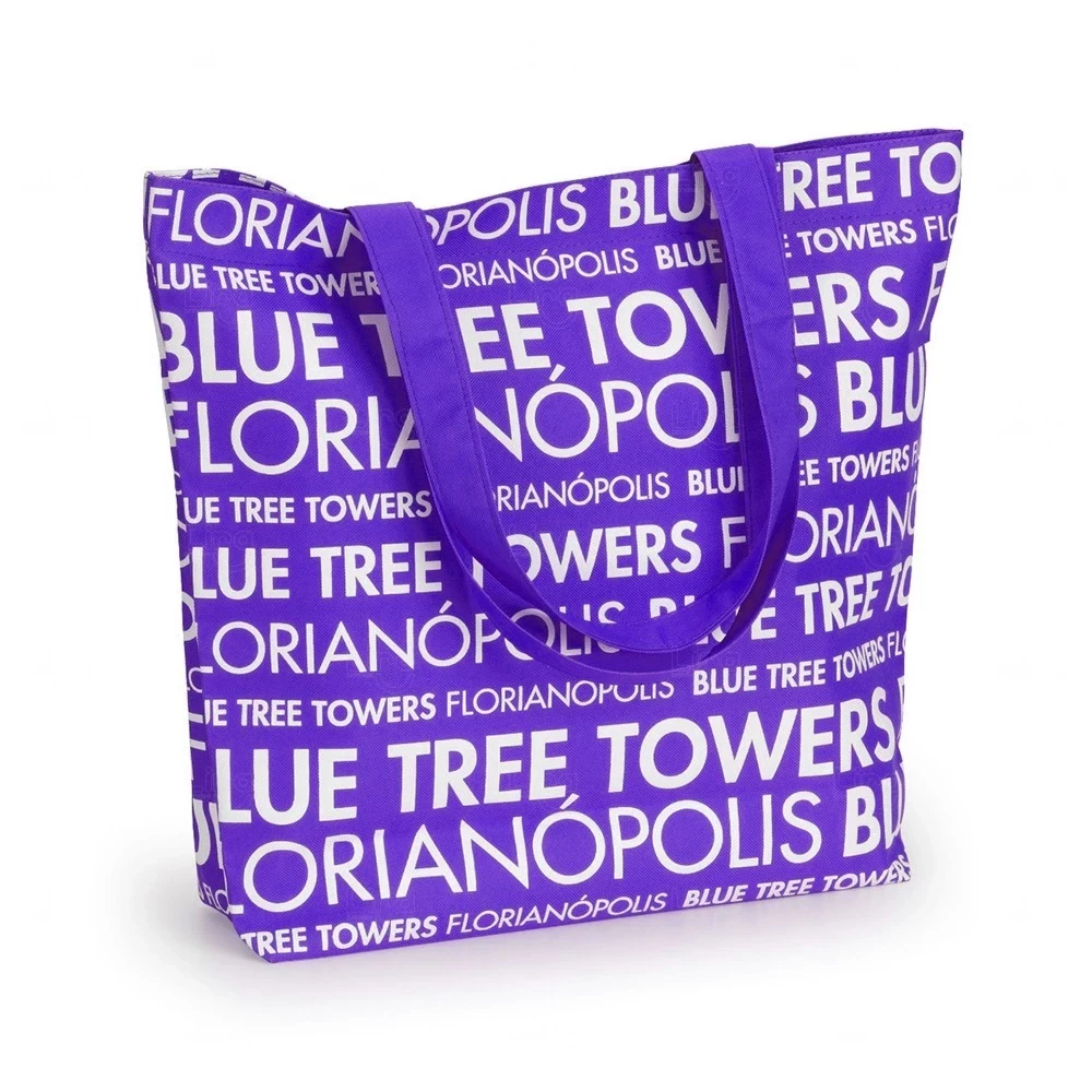 Sacola em Nylon Personalizada - 40 x 35cm 