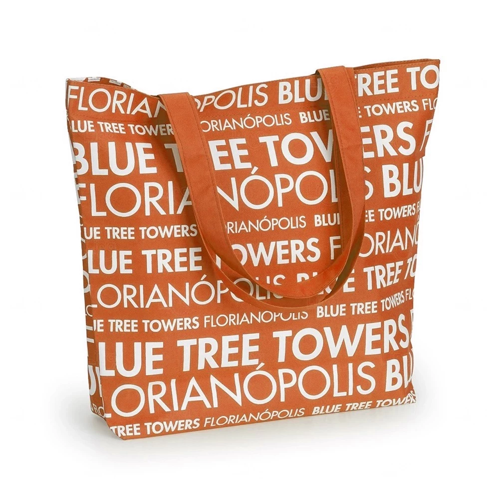 Sacola em Nylon Personalizada - 40 x 35cm 