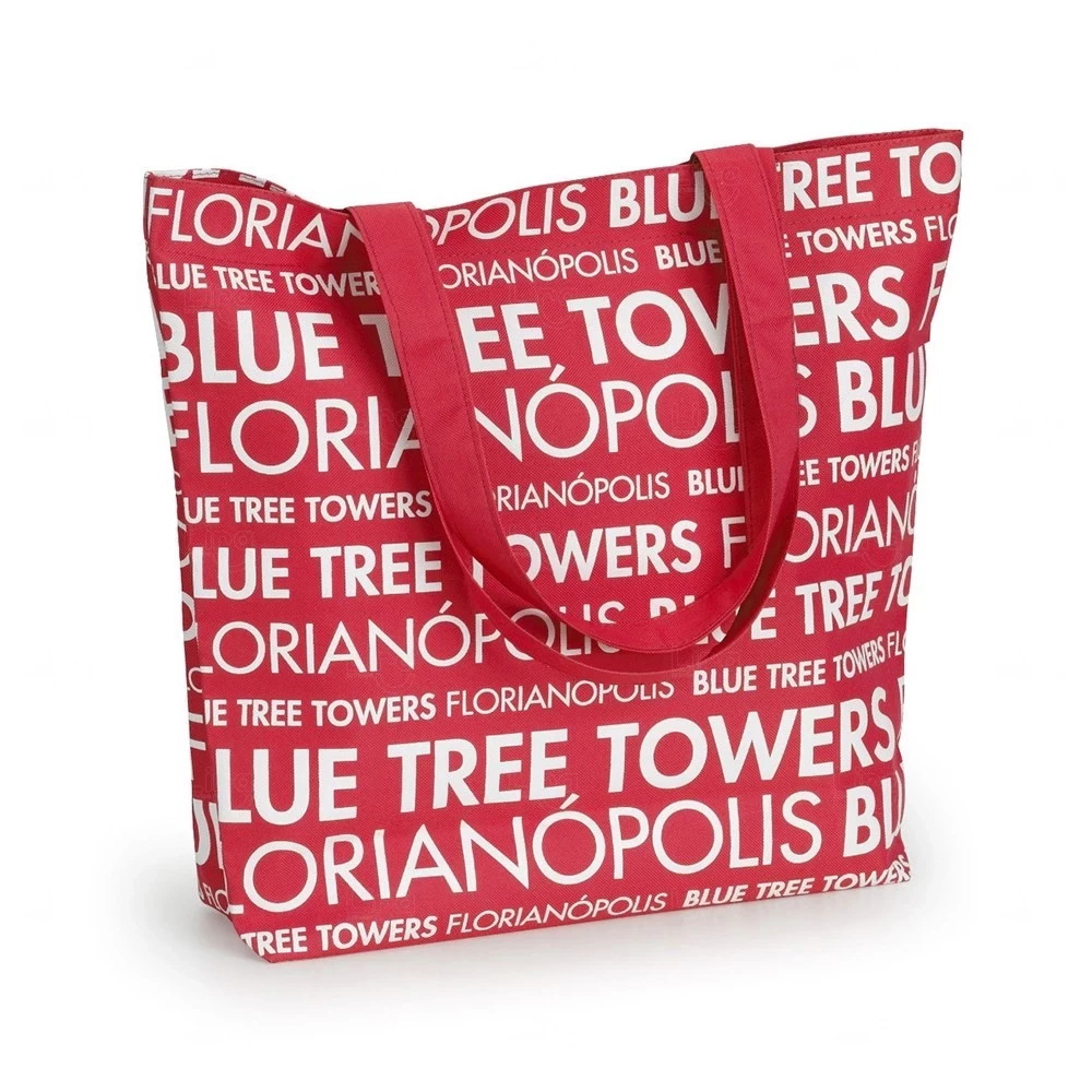 Sacola em Nylon Personalizada - 40 x 35cm 