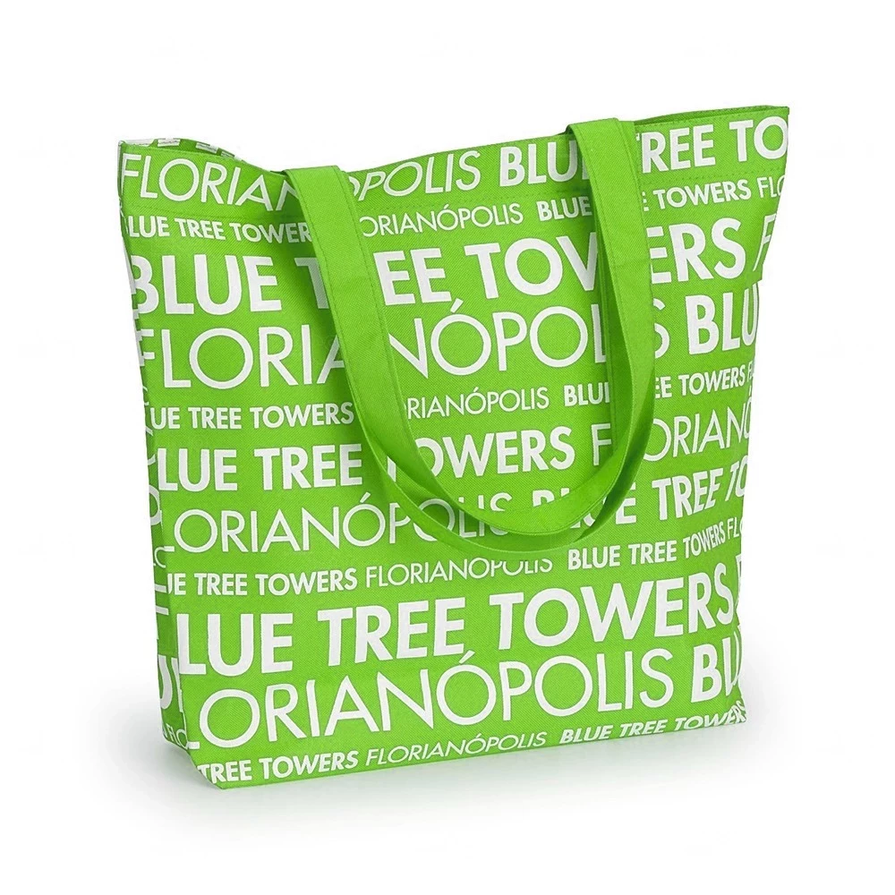 Sacola em Nylon Personalizada - 40 x 35cm 