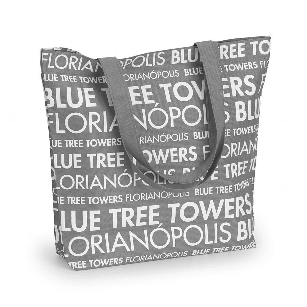 Sacola em Nylon Personalizada - 40 x 35cm 