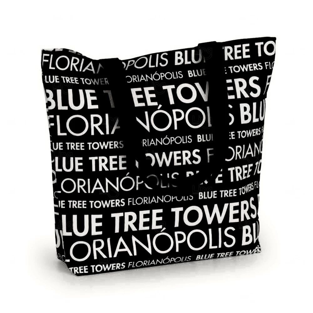 Sacola em Nylon Personalizada - 40 x 35cm 