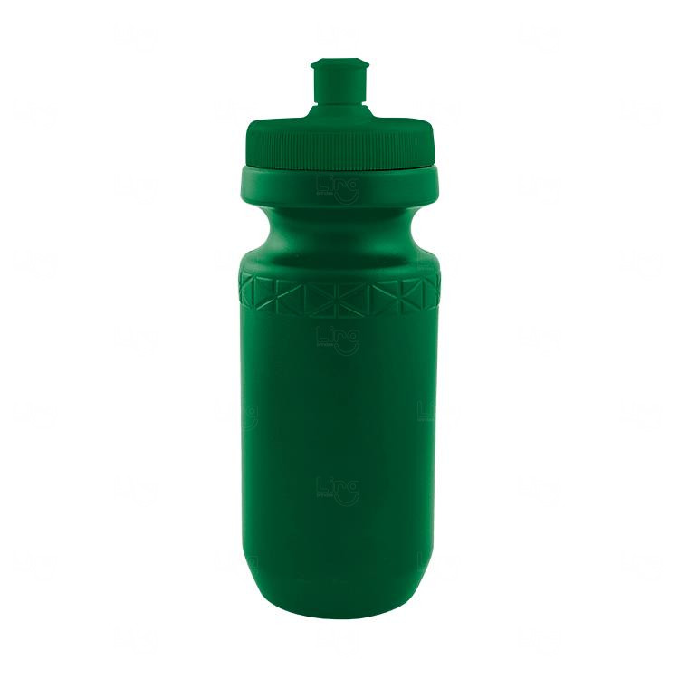 Squeeze Plástico 620ml Personalizado Verde Escuro