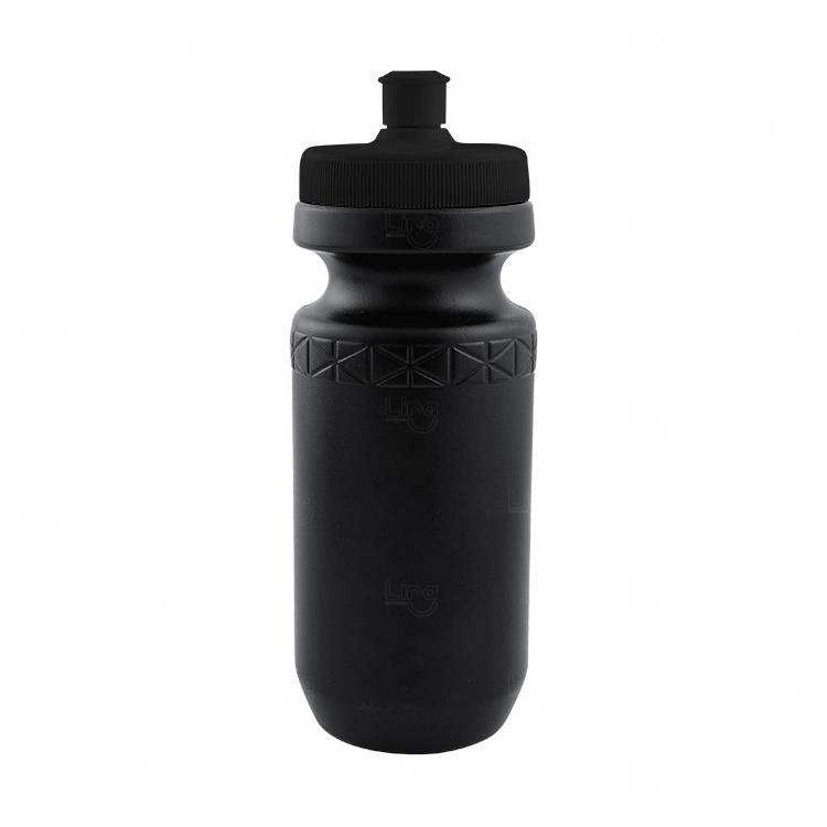 Squeeze Plástico 620ml Personalizado Preto