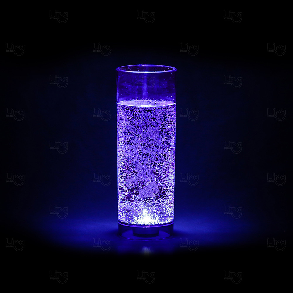 Copo de Acrílico com Led Personalizado - 300ml 