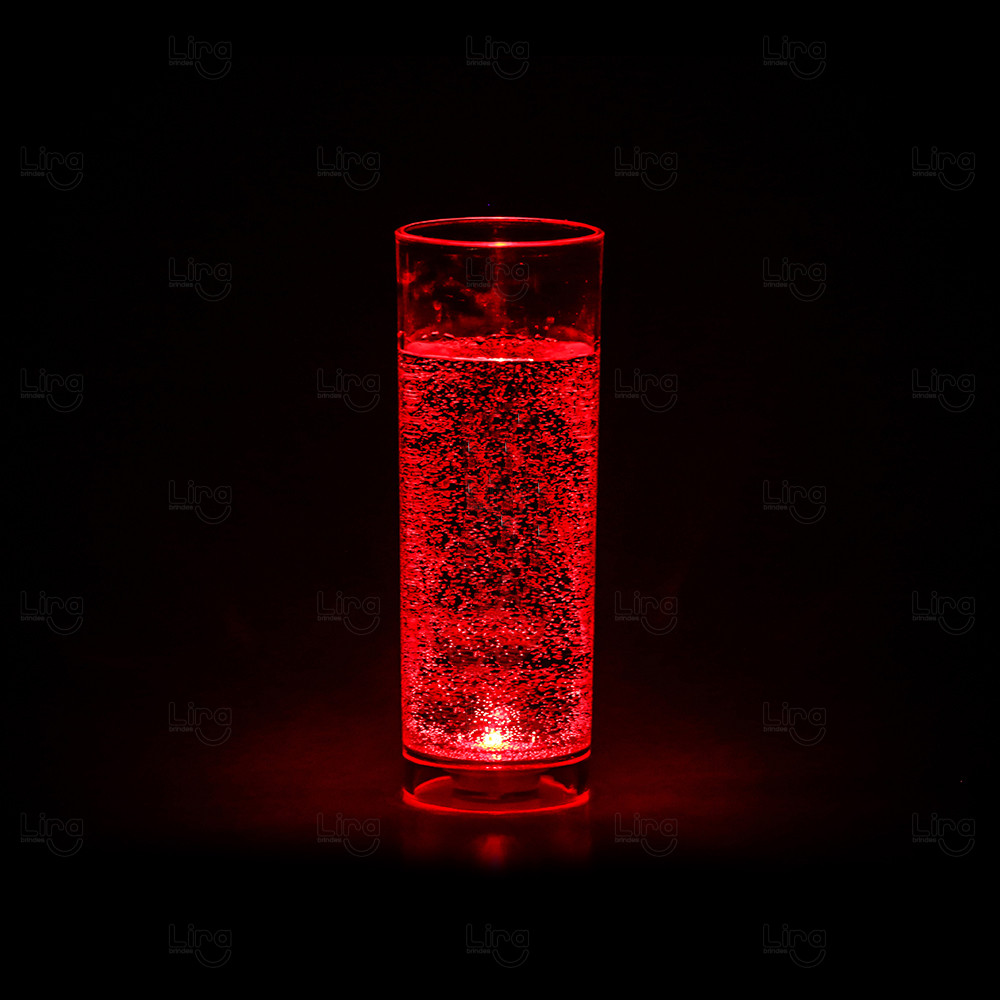 Copo de Acrílico com Led Personalizado - 300ml 