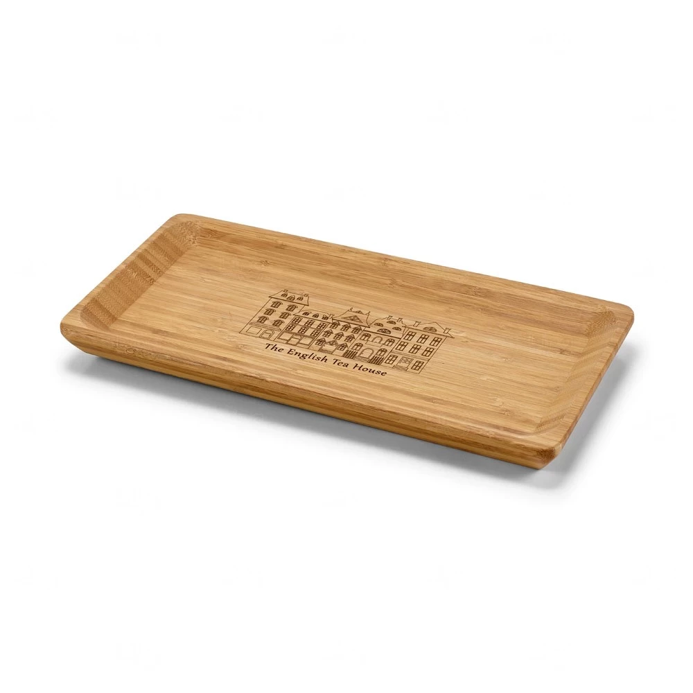 Travessa em Bambu Personalizada - 13 x 25,5 cm 