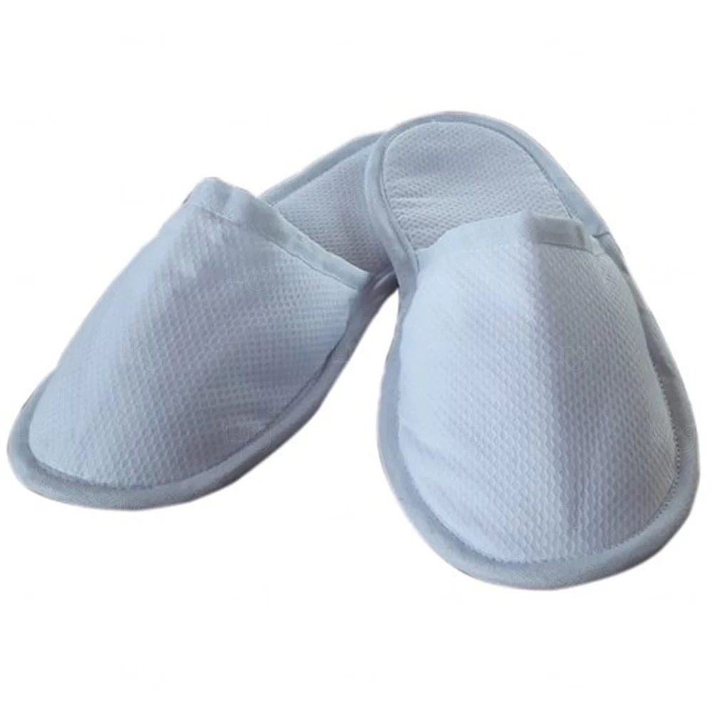 Pantufa Piquet Personalizado Branco