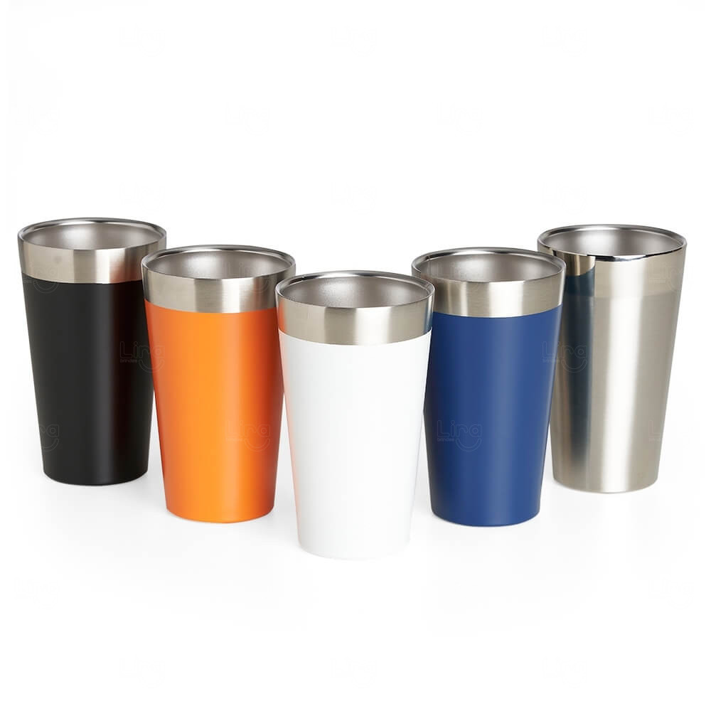 Copo Térmico Inox 473ml Personalizado 