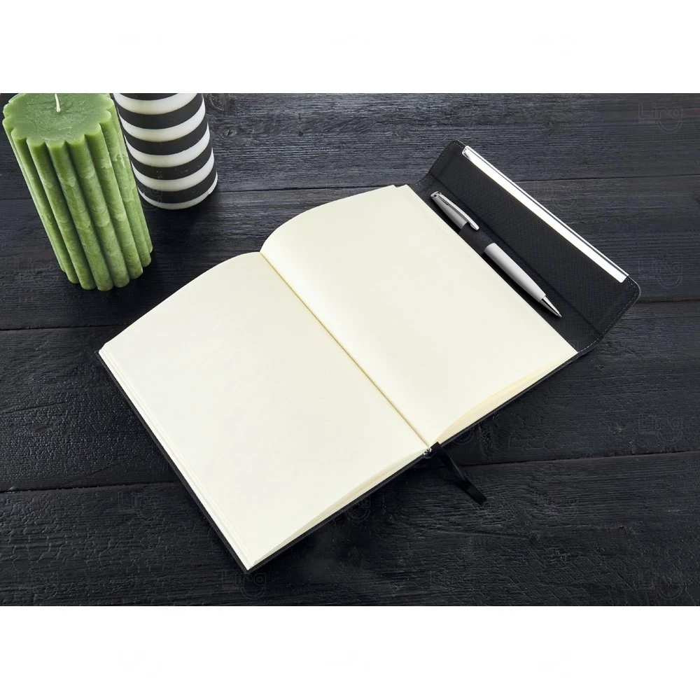 Moleskine Personalizado A5 em Couro Sintético 14,8 x  21,0 cm 