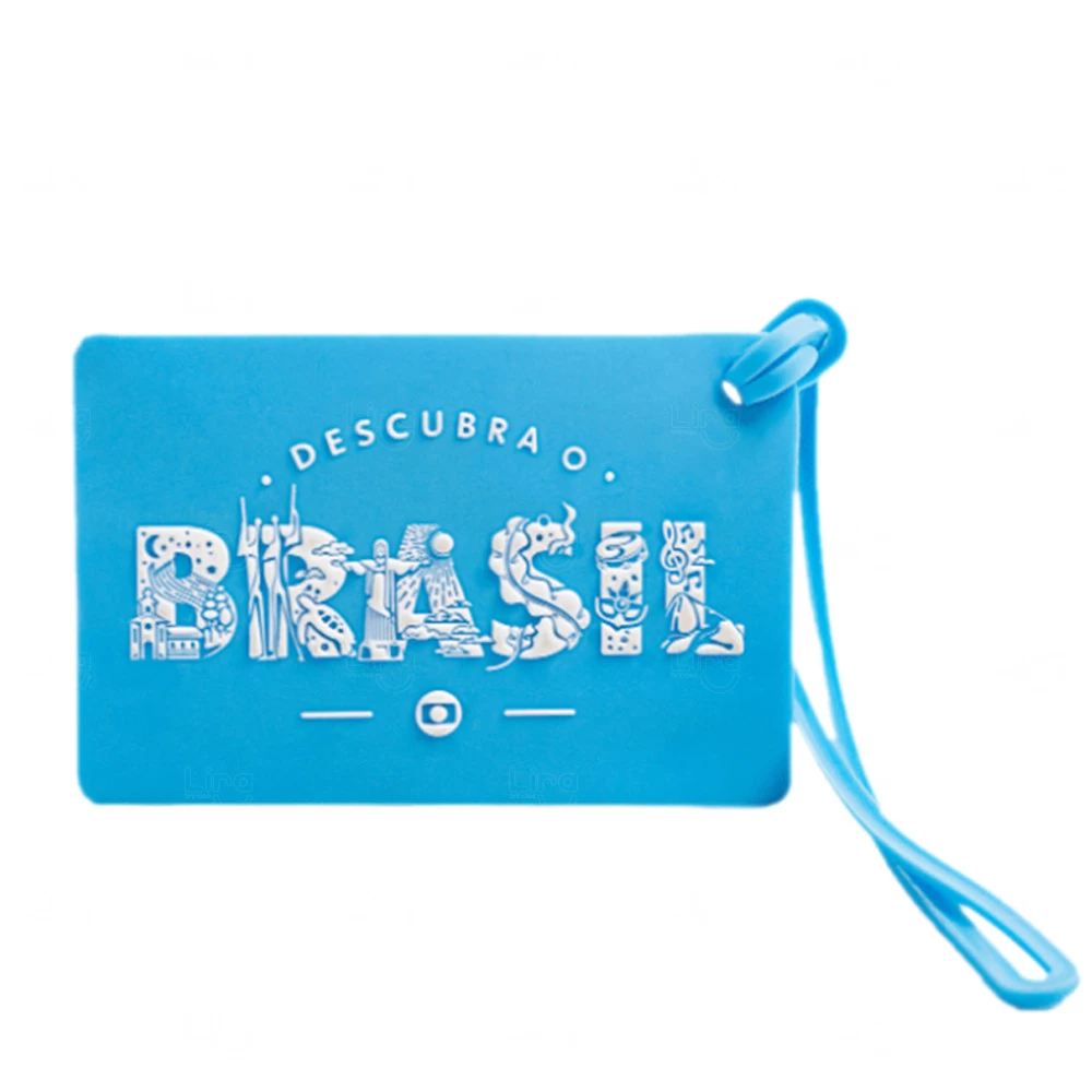 Tag de Mala Personalizada Emborrachada Digital 