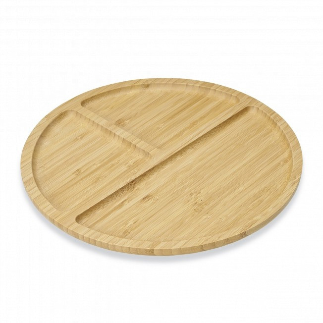 Petisqueira Grande de Bambu Personalizada 
