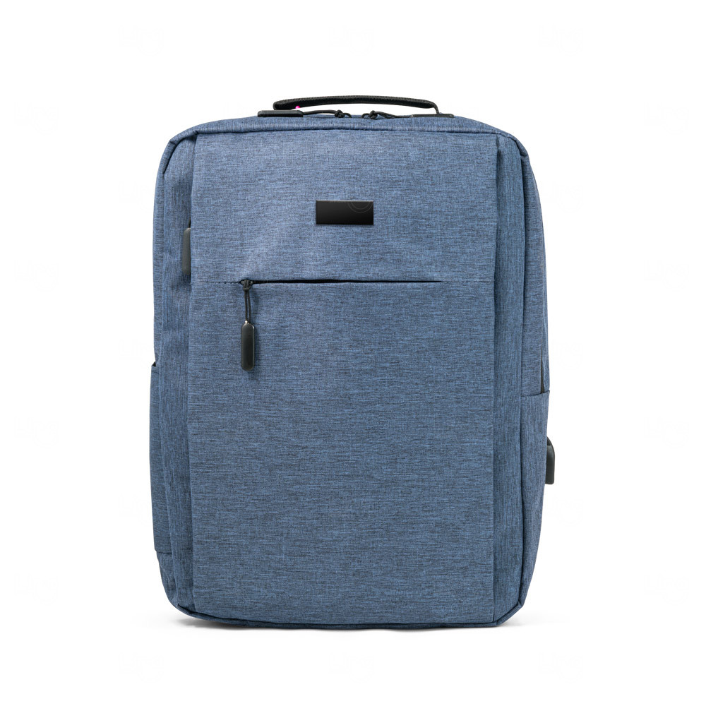 Mochila Notebook 15.6'' 15L Personalizada com Placa Metálica 
