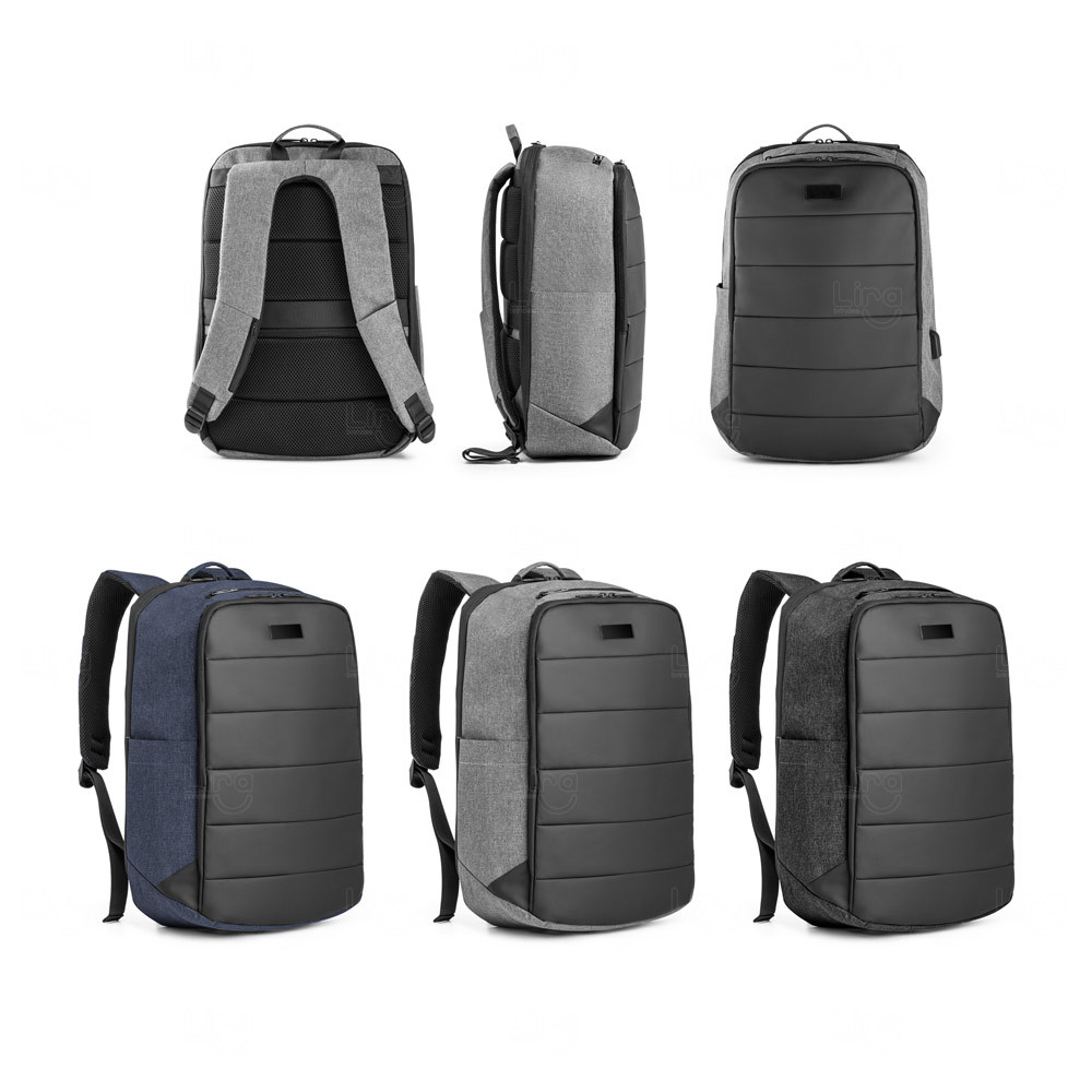 Mochila para Notebook 17'' com Bolso Oculto Personalizada 