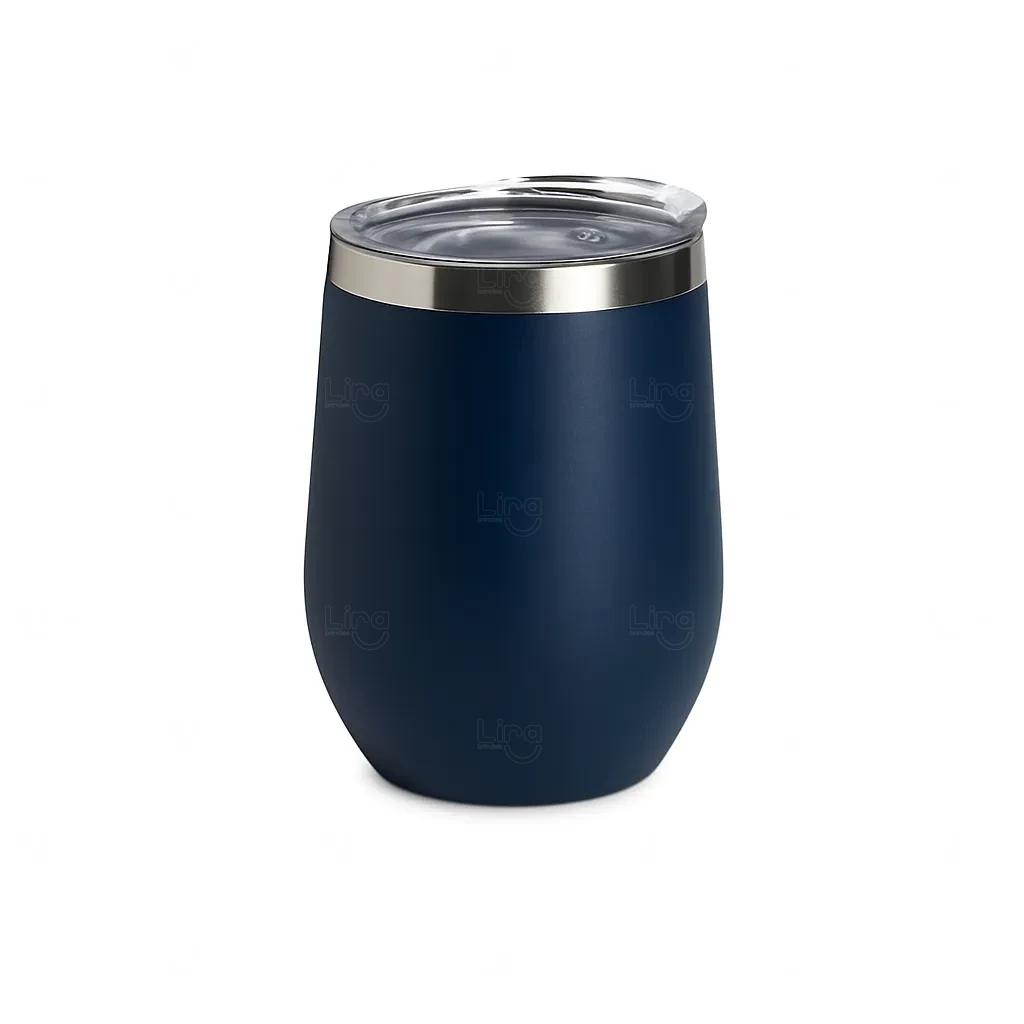 Copo Térmico Inox 320ml Parede Dupla Personalizado 