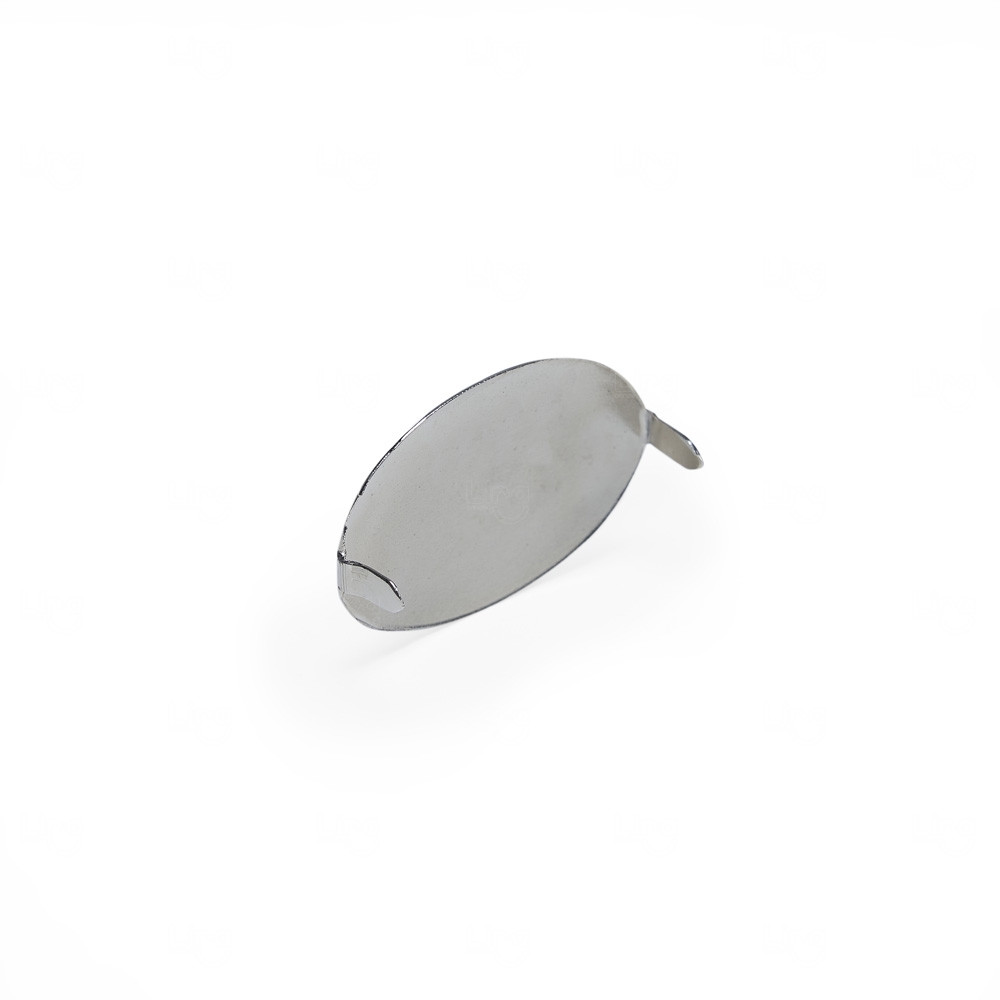 Plaquinha Metálica Oval Personalizada 