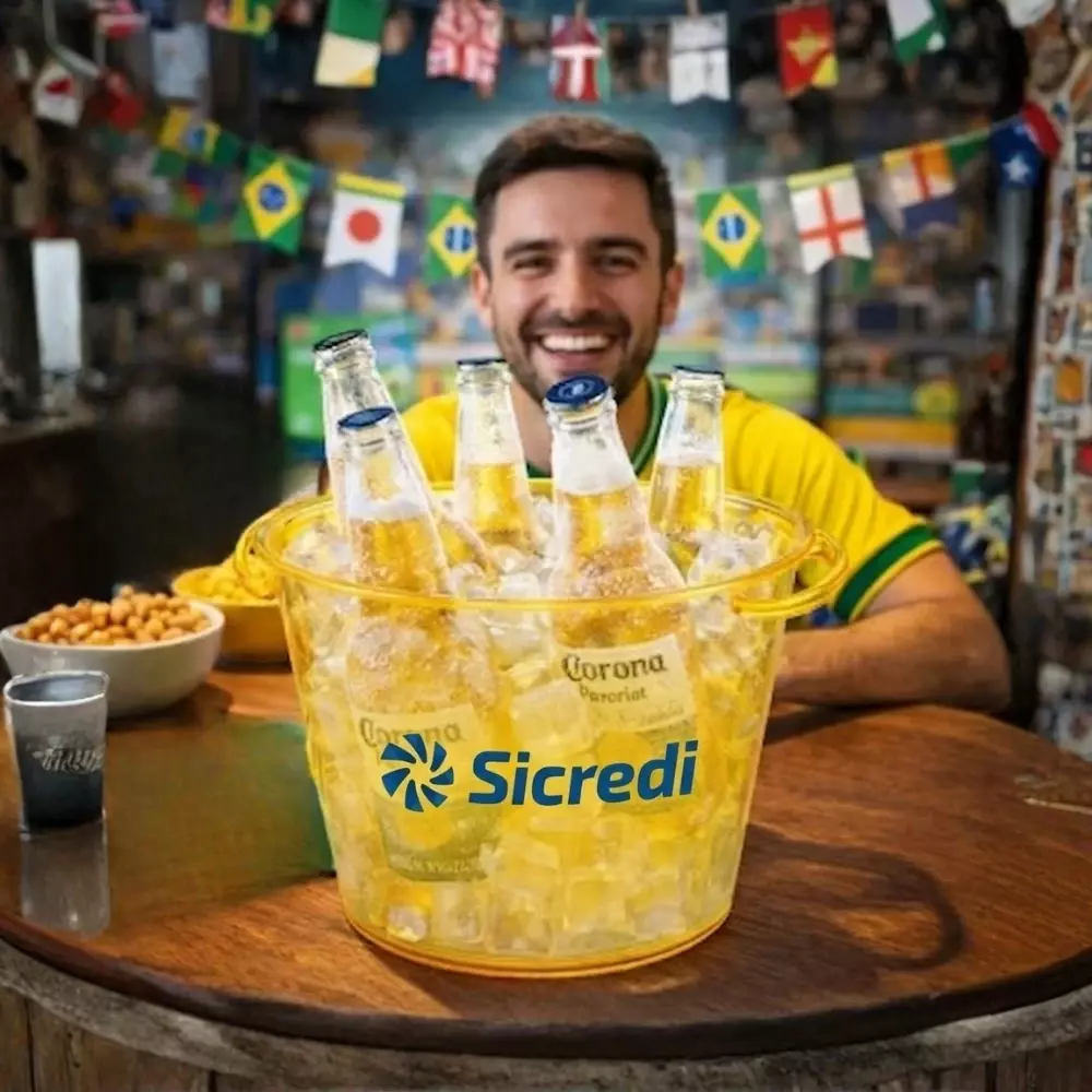 Balde de Gelo 4,5L Personalizado 