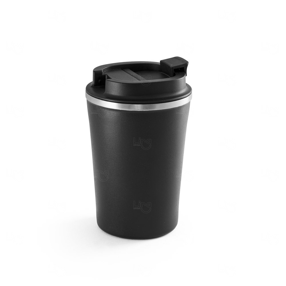 Copo Viagem Inox e PP 470ml Personalizado 