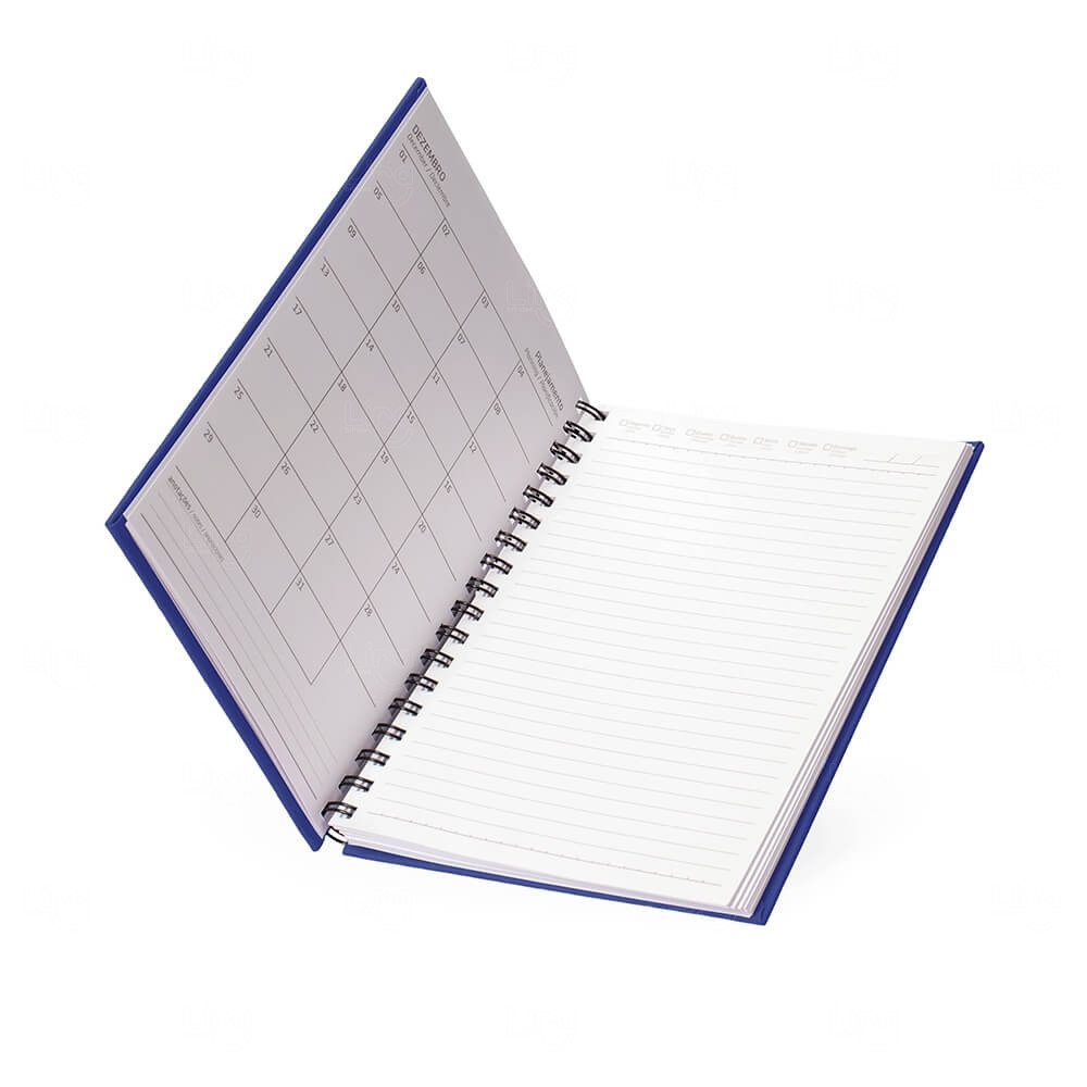 Caderno Emborrachado Personalizado - 23 x 17,5 cm 