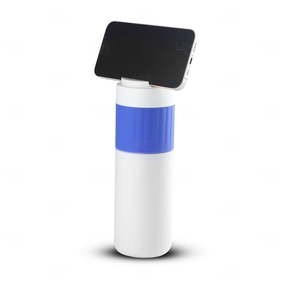 Garrafa Personalizado Térmica com Suporte para Celular - 500ml 