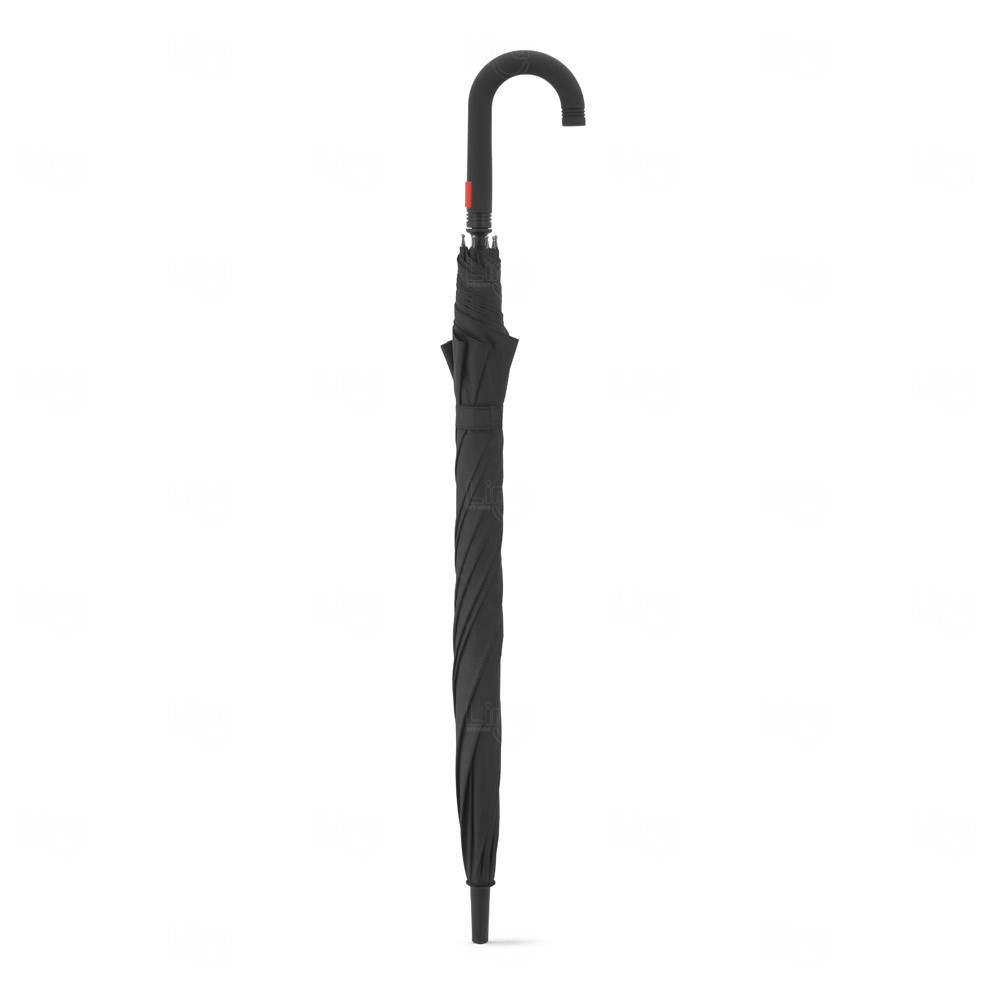 Guarda-Chuva Preto com Varetas Coloridas Personalizado 