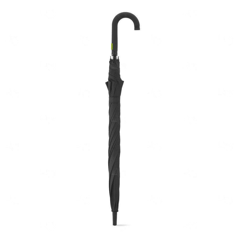 Guarda-Chuva Preto com Varetas Coloridas Personalizado 