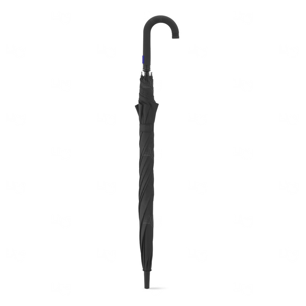 Guarda-Chuva Preto com Varetas Coloridas Personalizado 