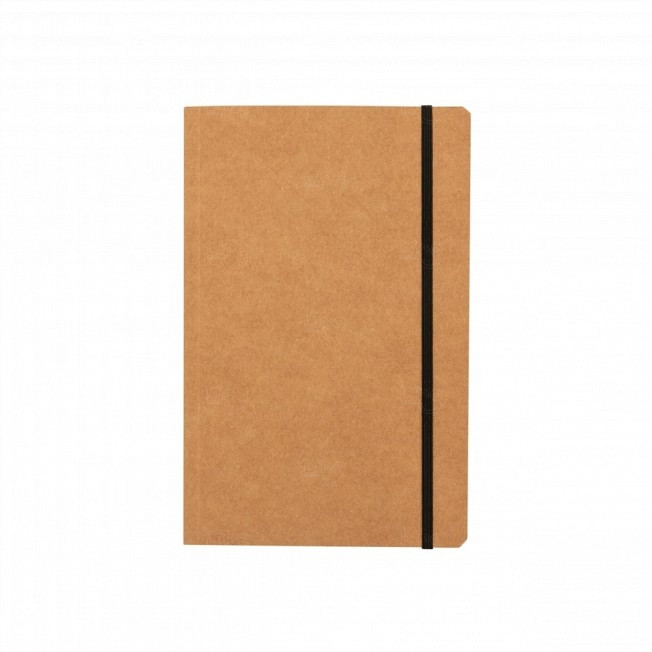 Caderneta Personalizada Kraft Quadriculado - 21 x 13,8 cm 