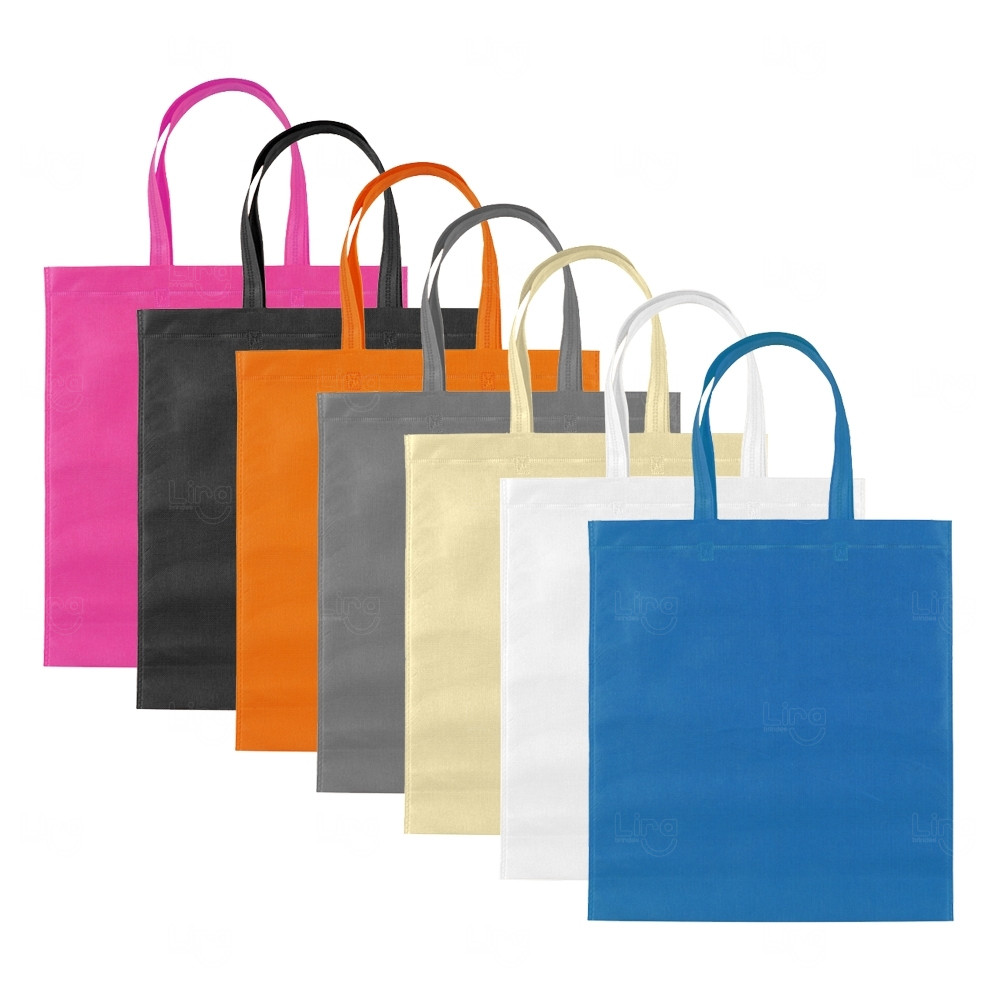 Sacola de TNT  Personalizada - 41,8 x 37,2 cm 