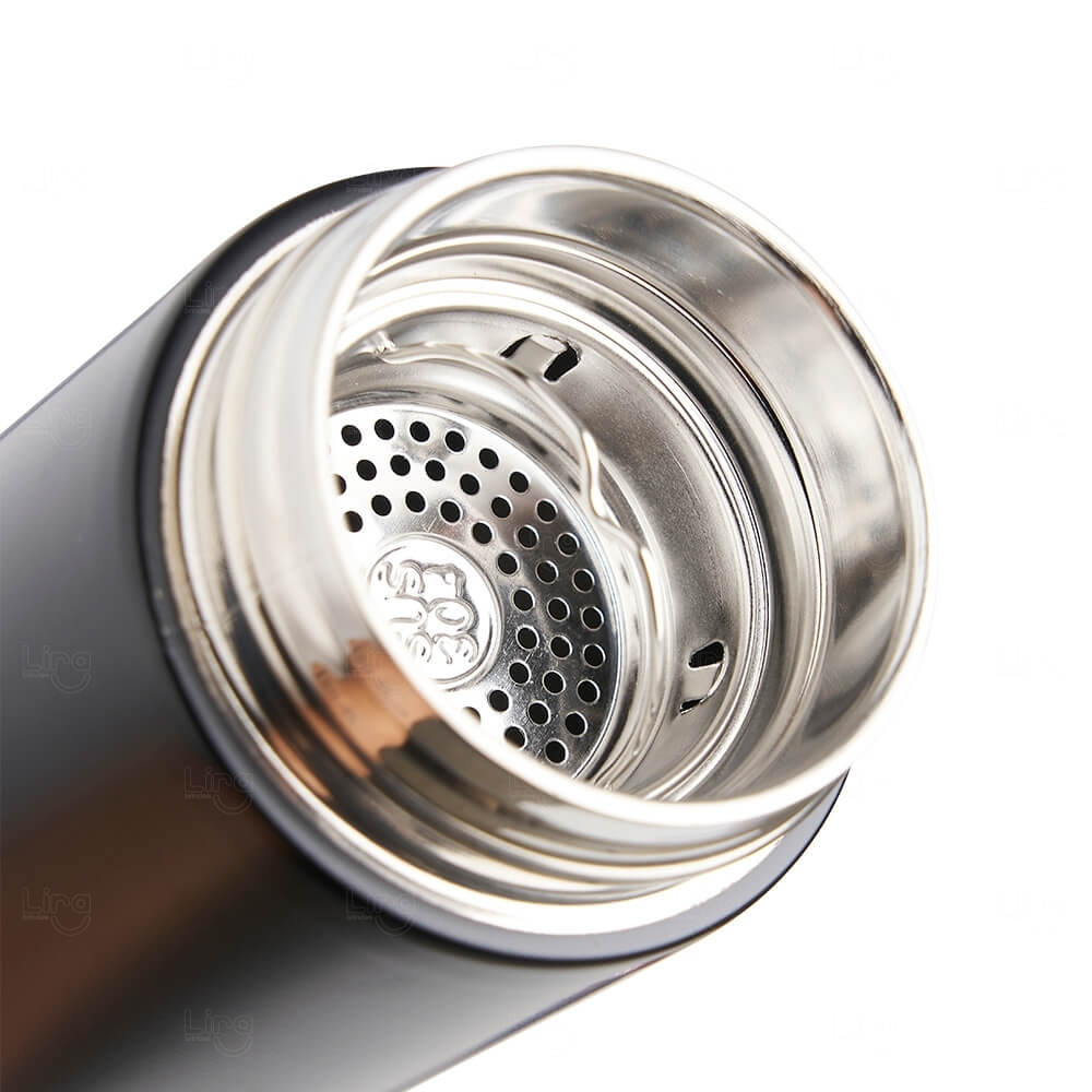 Garrafa Térmica Inox 500ml com Infusor Personalizada 