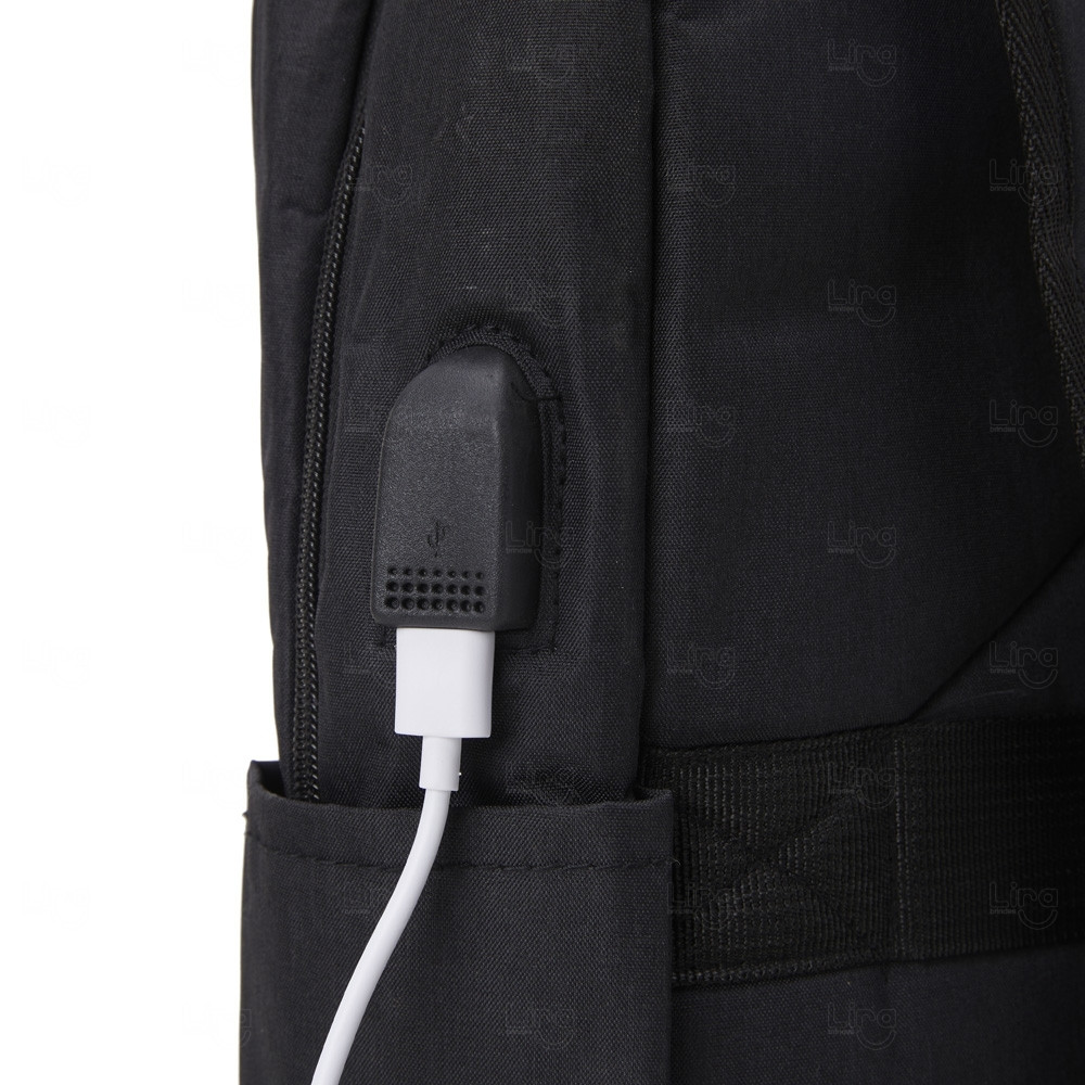 Mochila Personalizada de Nylon USB - 20L 