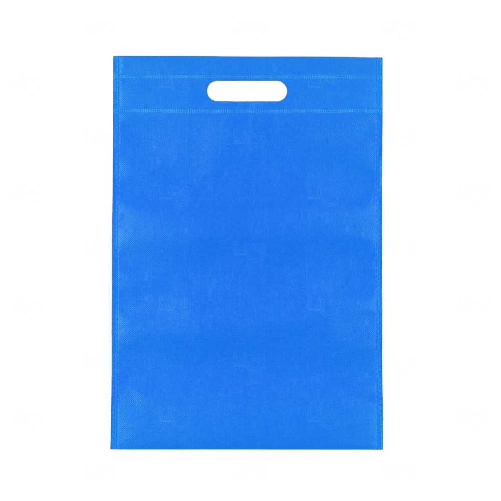 Sacola de TNT Personalizada Sem Alça - 35 x 24,8 cm Azul