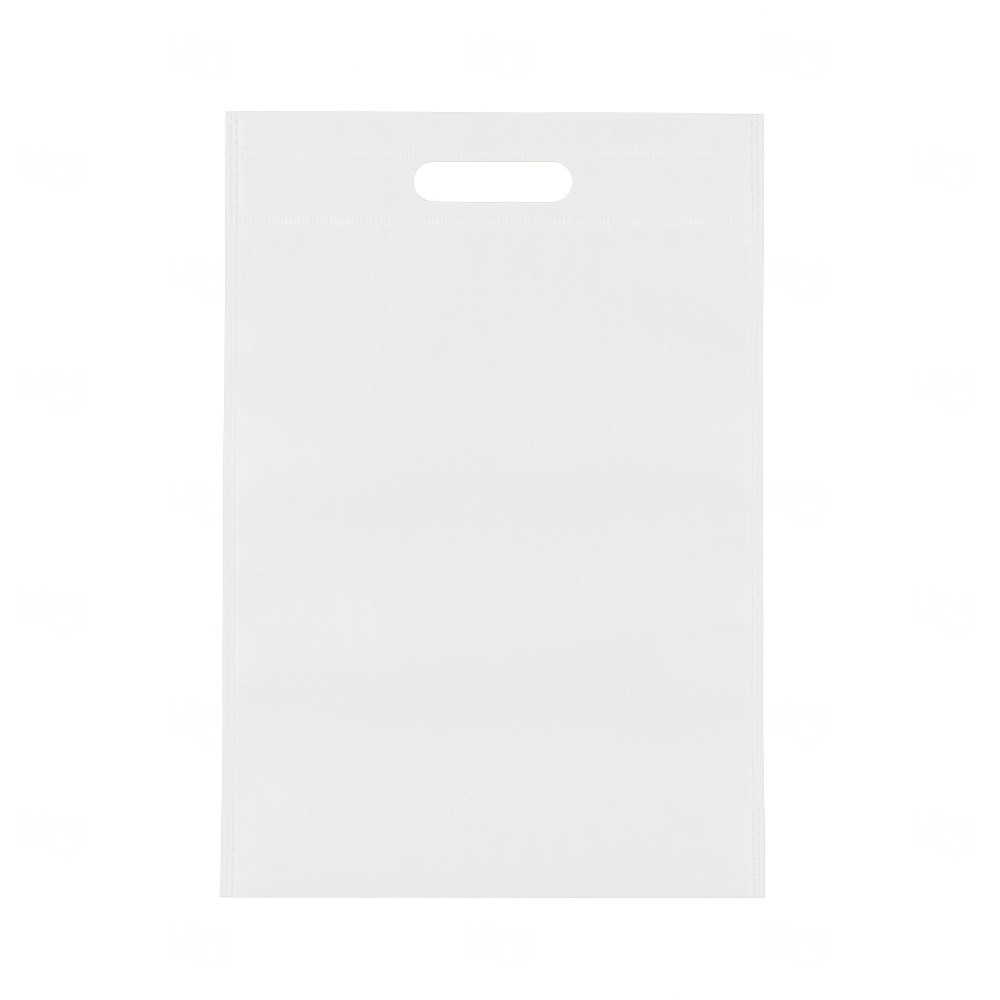 Sacola de TNT Personalizada Sem Alça - 35 x 24,8 cm Branco