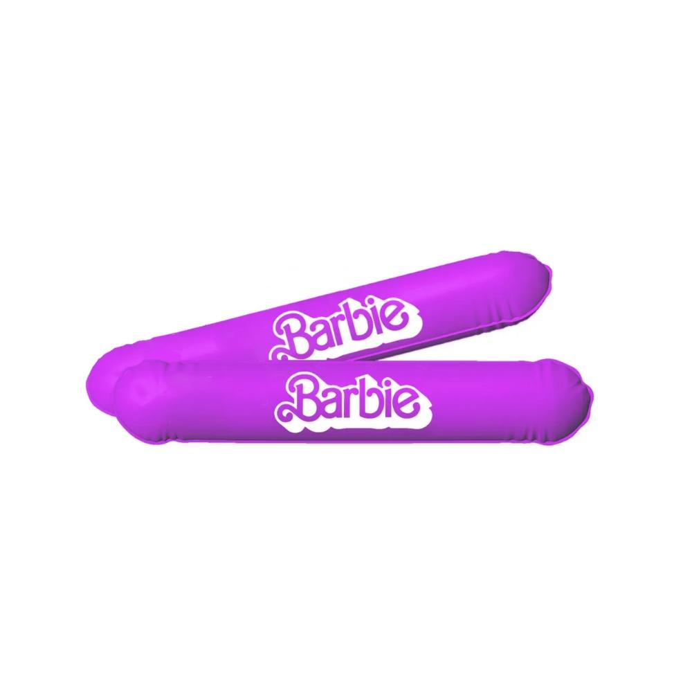 Bastão Inflável de Torcida Personalizado - 48 x 8 cm Rosa