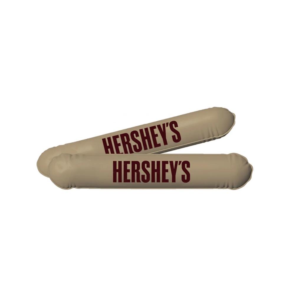 Bastão Inflável de Torcida Personalizado - 48 x 8 cm Bege