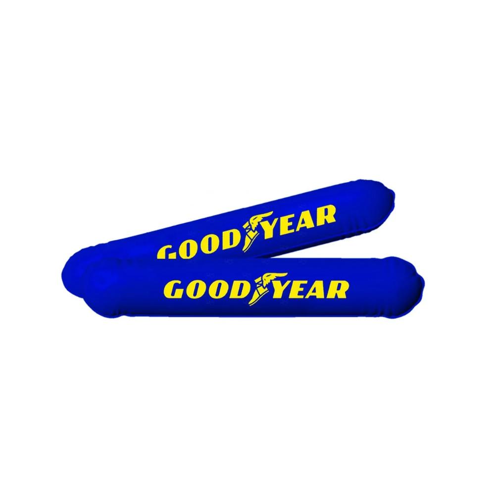 Bastão Inflável de Torcida Personalizado - 48 x 8 cm Azul