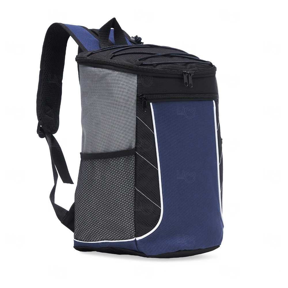 Bolsa Térmica Personalizada Poliéster - 18L Azul