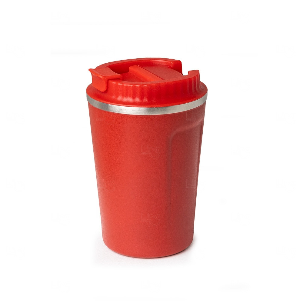 Copo Térmico 350ml Personalizado Vermelho
