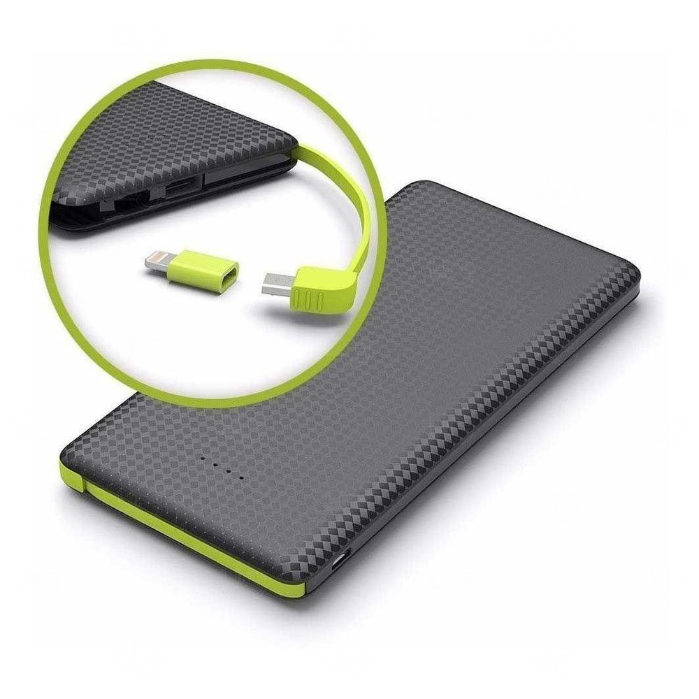 Power Bank 5000mAh com 2 entradas USB Personalizado 