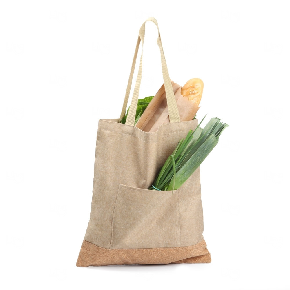 Sacola de Poliéster Personalizada - 38 x 34,4 cm 