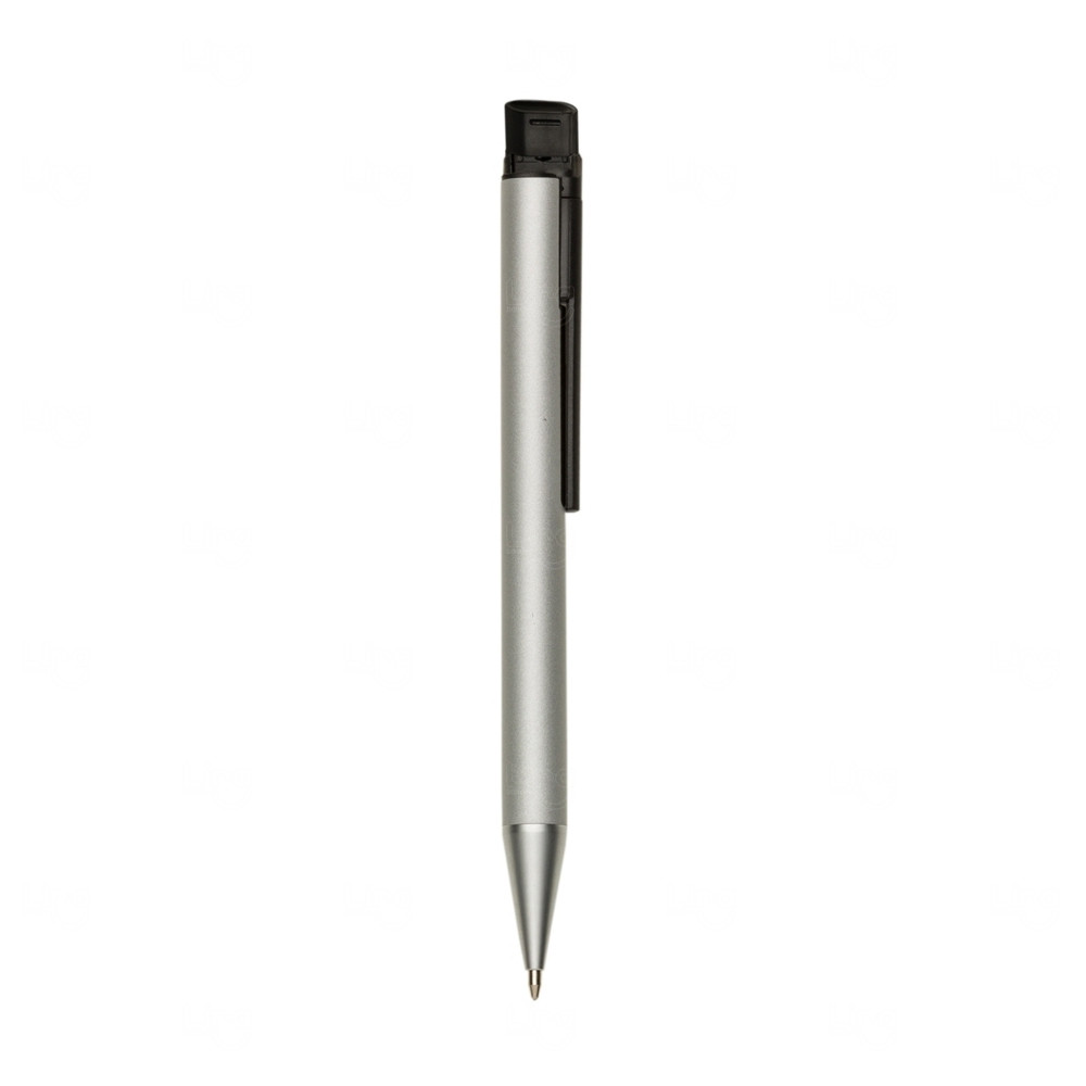 Caneta Personalizada Metal com Pen Drive - 8GB 