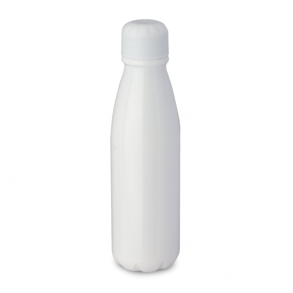 Garrafa Personalizada de Alumínio - 600ml Branco