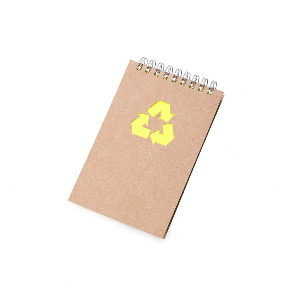 Bloco de Anotações Ecológico Personalizado - 14,5 x 8,8 cm 